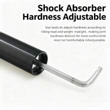 Aluminum Alloy Bicycle Seatpost - Lightweight, Adjustable Height And Angle, Damping Shock Absorber, Suitable For Mountain Bikes And Road Bikes - Black - View 5