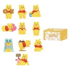 Miniso Caja ciega de figuras de la serie de emojis de Disney Winnie the Pooh - Múltiples estilos de emojis adorables para coleccionar y regalar