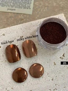 New Colorful Mirror Powder Nail Gel Powder For DIY Manicure, Suitable For Autumn/Winter