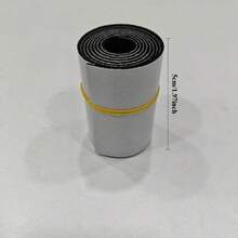 1 Roll Thick Anti-Slip Shoe Sole Guards - Wear-Resistant Friction Pads, Noiseless Odor-Free, Black Textured Traction-Enhanced Surface, Fits High Heels/Sneakers/Sandals, Self-Adhesive Easy To Apply, Durable TPU Shoe Pads, Shoe Accessory For Daily Use/Travel/Events, Year-Round Footwear Essential - Black - View 4