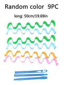 DIY Heatless Curlers,Magic Spiral Hair Curlers Set ,Heatless Spiral Hair Curlers For Long Hair, Water Wave Curling Set, Braided Mesh Curling Tongs, Wave Crimper Hair Styler, Gift Tool,Heatless Spiral Hair Curlers For Long Hair, No Heat Curlers Magic Curls Hair Rollers With Styling Hooks For Women,Curly Hair,Hair Rollers,Hair Curler,Heatless Curl,Heatless Curls,Hair Curlers,Rollers,Hair Curl,Rollers For Hair,Curly Hair Tools,Hair Rollers,Hair Roller,Curls Diffuser,Hair,Travel,Hair Products,Hair Tools,Hair Stuff,Barber,Barber Accessories,Barbershop,Hairdressing Equipment - Multicolor - View 16