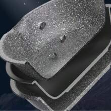 5pcs Nonstick Soup Pot Set, Suitable For Induction Cooktop And Gas Stove - Black - View 3