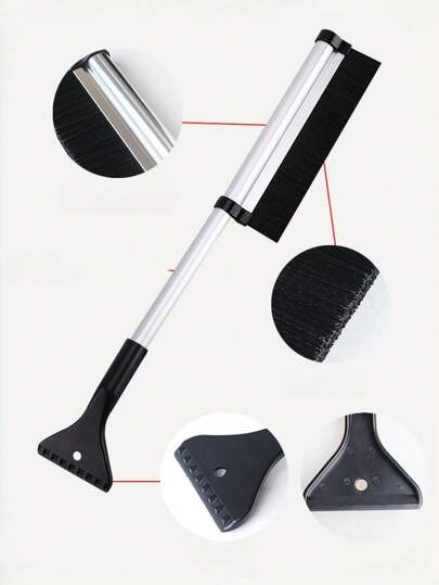 这款二合一耐用型除雪工具套装，包含雪刷和冰铲，是寒冷天气除雪的理想之选。它适用于冬季重型车辆的除雪工作，例如清理车辆挡风玻璃和车顶上的积雪。是冬季日常通勤和户外活动的理想选择。