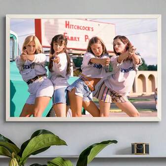 1 Pc Lost In Time Movie Poster | Vintage Canvas Wall Art, Printable Nostalgic Poster, Modern Frameless Home Wall Decor, Bestie Gift, Film Fan Gift