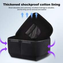 Cajón Trasero para Moto 45L con 2 Candados de  Impermeable para Casco y Equipaje, Accesorio Universal - Multicolor - Ver 4