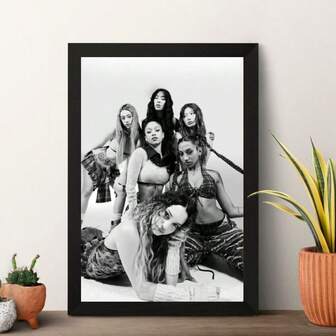 1 Pc KATSEYE Art Print: Global Girl Group Canvas Print Poster Wall Art, Frameless Decor For Stylish Bedrooms – Music Lovers And Collectors' Choice