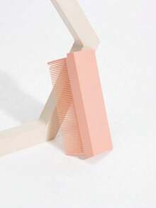 1个直发器，高温造型直板夹梳，带自粘式直发附件，美发造型工具，碳纤维塑料直发梳，沙龙及家用直发器，美发造型工具，直发器配件，自粘式耐高温碳纤维直发梳 - 彩色 - 查看 15