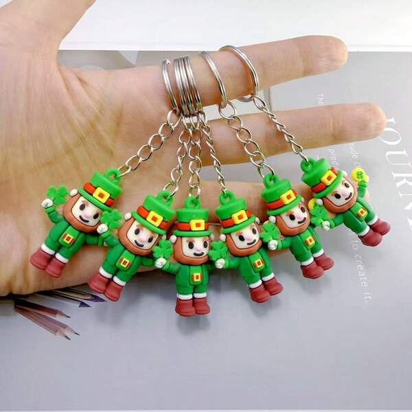 1pc Cartoon Character Keychain, Suitable For Car, Bag, Gift, Everyday Use Bag Charms Car Accessaries Teacher Friend Sister Gift Ideas