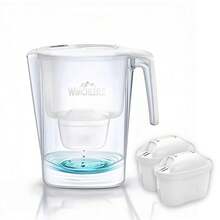 Jarra Purificadora de Agua 3.6L con 2 Filtros de Carbón Activado - Jarra Filtro de Agua, Gran Capacidad, Agua Pura y Sabrosa (Blanco) - blanco - Ver 10