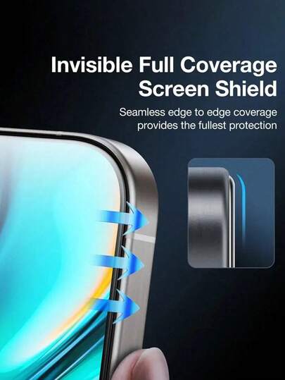 ZYSHI 3pcs Tempered Glass Privacy Screen Protector For IPhone 11/12/13/14/15/16/17, 17 Pro, 17 Pro Max, 17 Air Series, Smooth Surface, High Definition, Easy Installation, Anti-Scratch, 9H Hardness, Full Privacy Protection