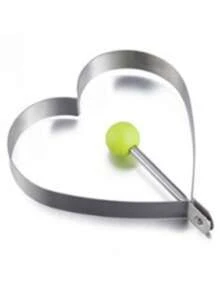 1pc Stainless Steel Egg Pan Mold Creative Breakfast Egg Mold Model Kitchen Utensil Poached Egg - Multicolor - View 13