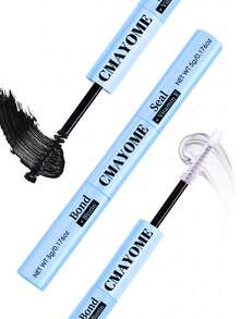 [72 Hour Extra Strong] 1/2/3 Pack Hypoallergenic 2-In-1 Eyelash Glue And Setting Liquid | 72 Hour Extra Strong, Latex-Free, Waterproof | For DIY Cluster Lashes, Homemade False Lashes Makeup Tools | Mixed Black Eyelash Extension Glue - Royal Blue - View 14