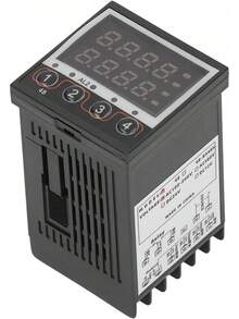 Yosoo Berm Contador Temporizador Digital Multifunción Línea de Montaje Industrial Dispositivo de Medición Dispositivo para medición en línea de Montaje Industrial, con Pantalla Digital100-240VAC - 1 - Ver 10