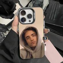 Funda de teléfono T-Twilight Robert Pattinson para 17,16,15,14,13,12,11,Pro,Max,Plus, anti-caída, negra mate, parachoques duro - z8 - Ver 13