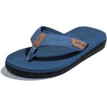FITORY trapeador masculino, trapeador en t, zapatillas cómodas en la playa 6-15 - azul - Ver 13