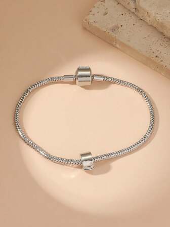 1pc Versatile Fashion DIY Chain Bracelet, Can Be Used As Bracelet Base