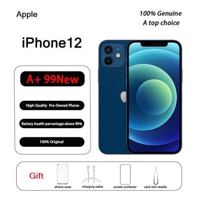 Apple A+级，二手苹果产品，兼容iPhone 12，原装正品，近乎全新（99%新）；附赠屏幕保护膜。