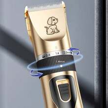 1 pieza Cortadora eléctrica para mascotas, recortadora de uñas y pelo para perros y gatos, herramienta de limpieza y aseo, juego de uñas, cortaúñas para mascotas