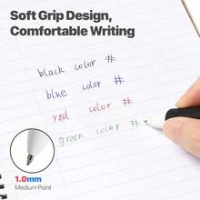 Cambond 4-In-1 Multicolor Pen 1.0mm - 4-Color Retractable Ballpoint Pens Nurse Pens For Office School Supplies Students Gift 5 Pack White - C2White4合1多功能 - 查看 6