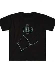 It's A Virgo Thing Softstyle T-Shirt'-- Funny Printed Casual T-Shirt, 2940% Cotton, Round Neck, Regular Style, Perfect Valentine's Day/Christmas Gift For Your Boyfriend/Husband - 款式7 - 查看 1