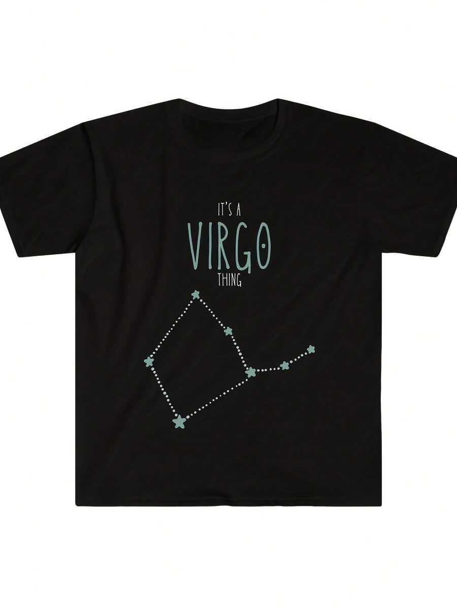 It's A Virgo Thing Softstyle T-Shirt'-- Funny Printed Casual T-Shirt, 2940% Cotton, Round Neck, Regular Style, Perfect Valentine's Day/Christmas Gift For Your Boyfriend/Husband - 款式7 - 查看 1