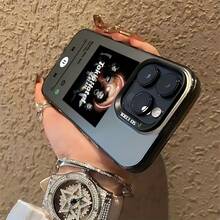 Funda para teléfono con Rock-Tokio Hotel, compatible con varios modelos de, incluyendo 17, 16E, 16, 15, 14, 13, 12, 11, Pro,,, X, XR, XSMAX, 8 y Plus.Esta cubierta trasera mate está diseñpara evitar caídas.17  17promax - Negro - Ver 5