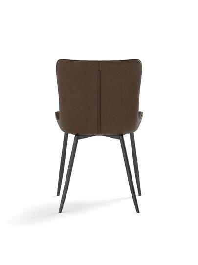 PU Living Room Chairs Brown, Blue, Set Of Moderne Art Leather Seats view 7