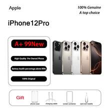 Điện thoại Apple iPhone 12 Pro đã qua sử dụng, loại A+, chính hãng, tình trạng gần như mới (99% như mới); Bao gồm điện thoại và ốp bảo vệ. - Màu sắc ngẫu nhiên, chất lượng tốt nhất trước - Xem 7