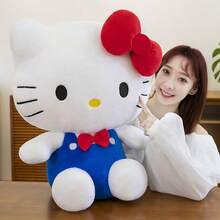 Hello Kitty Plush Doll, Soft Stuffed Doll, Sleeping Pillow, Sofa Decor Cushion, Birthday Gift