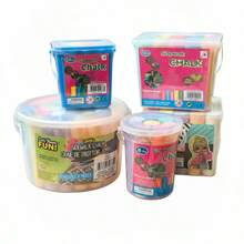 1pc Colorful Chalk, Stone Chalk Suitable For DIY Wall, Blackboard Drawings, Unique Patterns, Suitable For Classroom, Christmas, Wall Drawing,Back To School