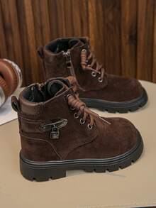 Kinder Herbst/Winter Neue Stiefel, Britischer Stil, Mädchen Vintage Stiefel, Jungen Ankle Boots