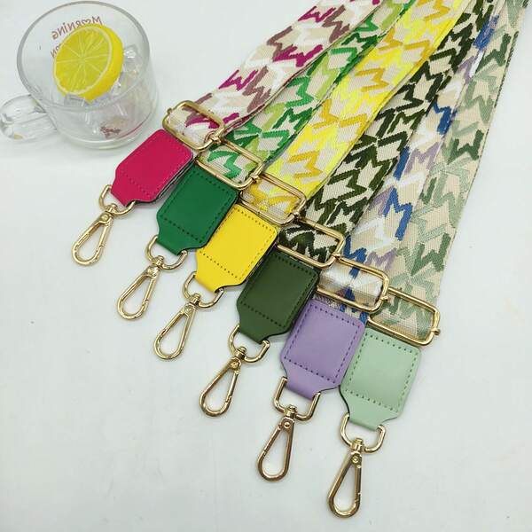 1 pièce Sangle de sac de 3,8 cm de couleur contrastée, sangle d'épaule mode pour sac à main, sac bandoulière, accessoire cadeau pour femmes