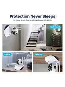 Security Cameras - White - View 4