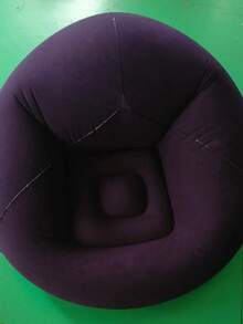 Large Inflatable Slouchy Sofa Chair, PVC Recliner, Bean Bag Sofa, Meditation Cushion, Tatami Living Room Supplies, Outdoor Camping Equipment