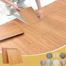 15/30片装木纹自粘地垫，易撕壁纸贴纸 - 易于安装，哑光防滑耐磨，适用于DIY项目、卧室、浴室、客厅、厨房地面和墙面装饰 - 彩色 - 查看 2