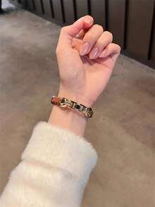 High End Leather Strap Compatible With 38/40/41/42/44/45/46/49mm, Compatible With Apple Watch Strap Ultra/Se11/10/9/8/7/6/5/4/3/2/1