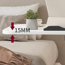 Lifting And Rotating Laptop Desk Movable Bedside Tables With Rollers For Home And Office Adjustable Computer Stand Couch Desk Table With Tiltable Tables Sofa Coffee Side Table