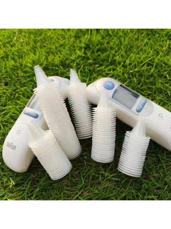20/60/100 pezzi Coperture per sonda termometro auricolare, Ricariche monouso per termometro auricolare, Filtri lenti per termometro