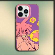 Anime S-Soul Eater Phone Case For IPhone 16,15,14,13,12,11,Mini,Pro,SE,MAX Pink Matte Silicone Cover.Halloween Accessories..Low-Key Texture Shows Taste. - Z7 - Xem 6