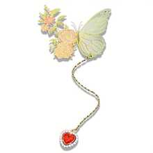 1pc Exquisite Hollow Butterfly Tassel Bookmark Creative Metal Bookmark - Butterfly - View 9