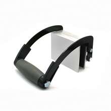 耐用金属手柄握板和石膏板托架 - 防滑手柄，黑色 - 彩色 - 查看 4