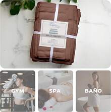 Juego de 6 Toallas de Microfibra de Secado Rápido para Baño, Gimnasio y Manos| Toallas de Baño Grandes, Toallas para Gimnasio y Toallas para Manos en un Juego de Baño - cafetería - Ver 7