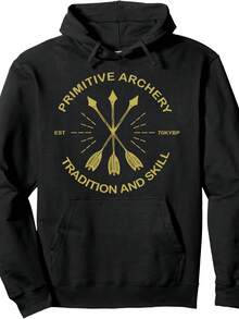 Primit Archery Traditional & Skill Archer Archery Lover Pullover Hoodie - 款式7 - 查看 1