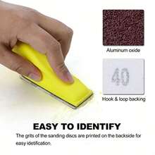 121 Stücke Micro Schleifwerkzeug-Set - Ideal für Basteleien, Holzpolitur und kleine Räume - Inklusive Mini-Handschleifer und 120 Schleifscheiben 80-600 Körnung