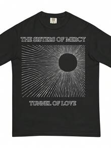 Sisters Of Mercy - Tunnel Of Love Shirt'-- Funny Printed Casual T-Shirt, 6455% Cotton, Round Neck, Regular Style, Perfect Valentine's Day/Christmas Gift For Your Boyfriend/Husband - 款式3 - 查看 1