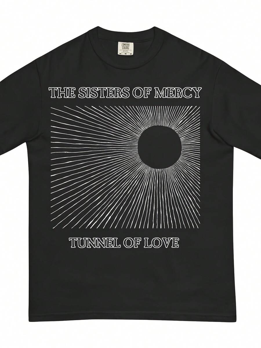 Sisters Of Mercy - Tunnel Of Love Shirt'-- Funny Printed Casual T-Shirt, 6455% Cotton, Round Neck, Regular Style, Perfect Valentine's Day/Christmas Gift For Your Boyfriend/Husband - 款式3 - 查看 1