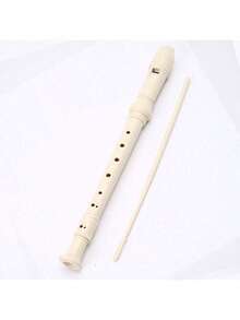 1pc 30cm Standard Colorful Recorder, 32cm High-Quality 6/8 Hole Plastic Recorder For Beginner, Musical Instrument For Practicing Vertical Flute, Music Practice Accompaniment Vertical Flute (Standard Model Detachable Into 2 Sections, Premium Model Detachable Into 3 Sections) - Multicolor - View 13