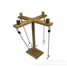 1 Set, Ring Toss Games, Wooden Carabiner Throwing Games, Wooden Toys, Toss Games, Bar Toys, Party Toys, Living Room Toys, Mood Making Toys, Drinking Games, Bar Games, Beer Games, Gifts, Hand Gifts, Halloween Toys, Christmas Toys, Halloween Gifts - Multicolor - View 7