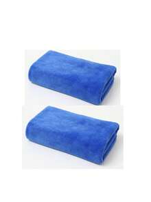 4/8 件可重复使用和可清洗的超细纤维清洁布，适用于拖把、地板和窗户清洁，现代风格，无纺布，吸水快干