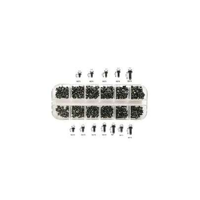 360pcs 12sizes Laptop Notebook Tiny Computer Replacement Electronic Screws Assortment Kit Black,M2 M2.5 M3,For   Gateway  HP IBM    Asus Hard Disk SATA SSD M.2{Inchsize_nameinch:Inch360pcsinch}